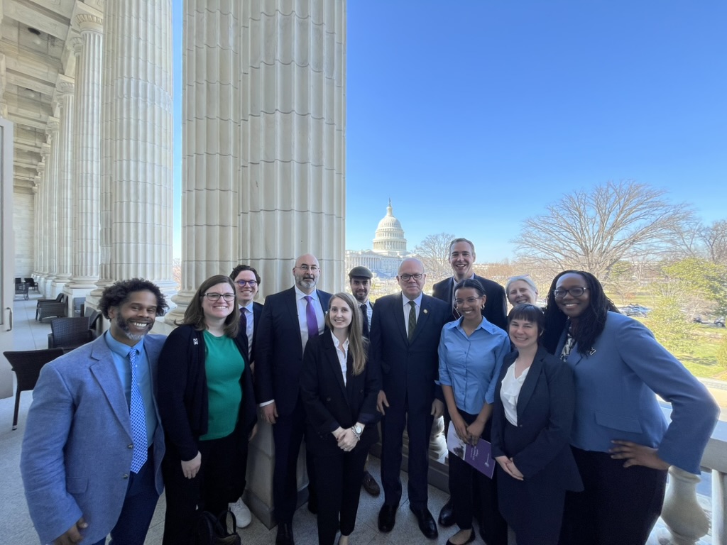 Marla and UMass Amherst colleagues on Capitol Hill.